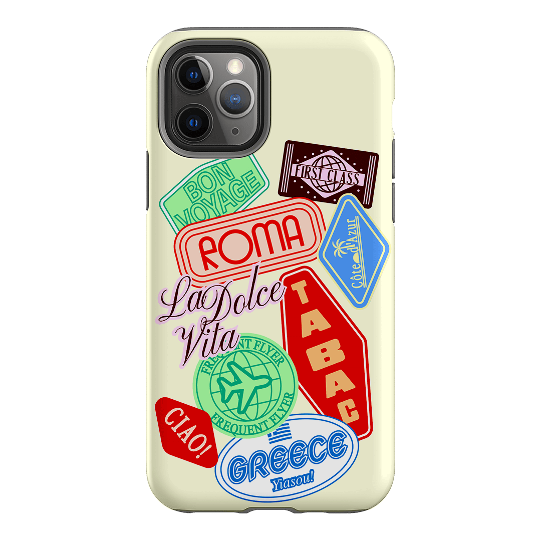 Well Travelled Printed Phone Cases iPhone 11 Pro / Armoured by The Dairy - The Dairy