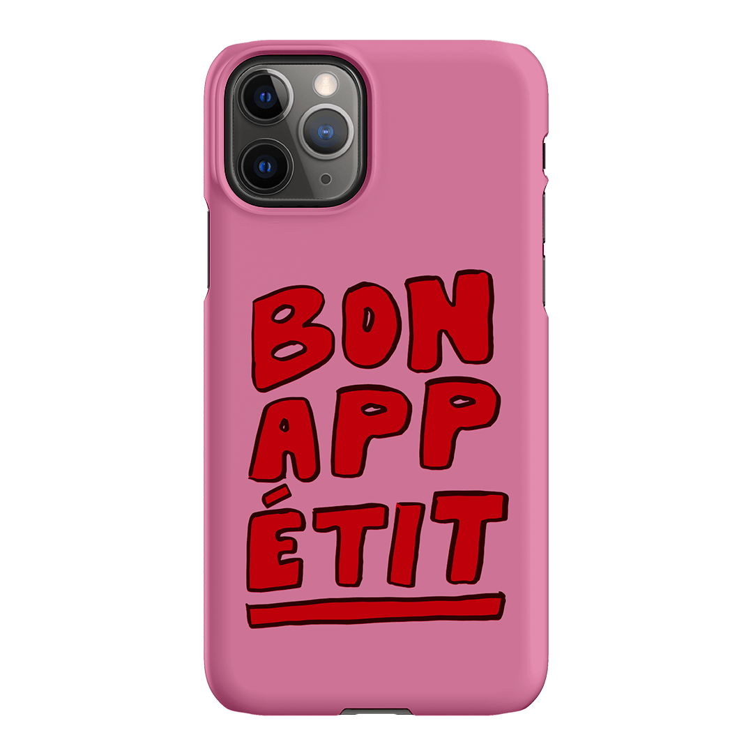 Bon Appetit Red Printed Phone Cases iPhone 11 Pro Max / Snap by The Dairy - The Dairy