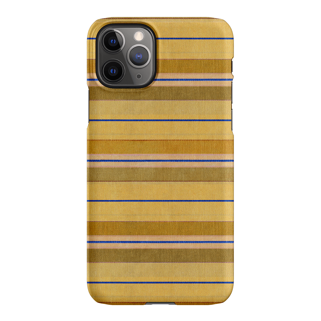 Golden Stripe Printed Phone Cases iPhone 11 Pro Max / Snap by Fenton & Fenton - The Dairy