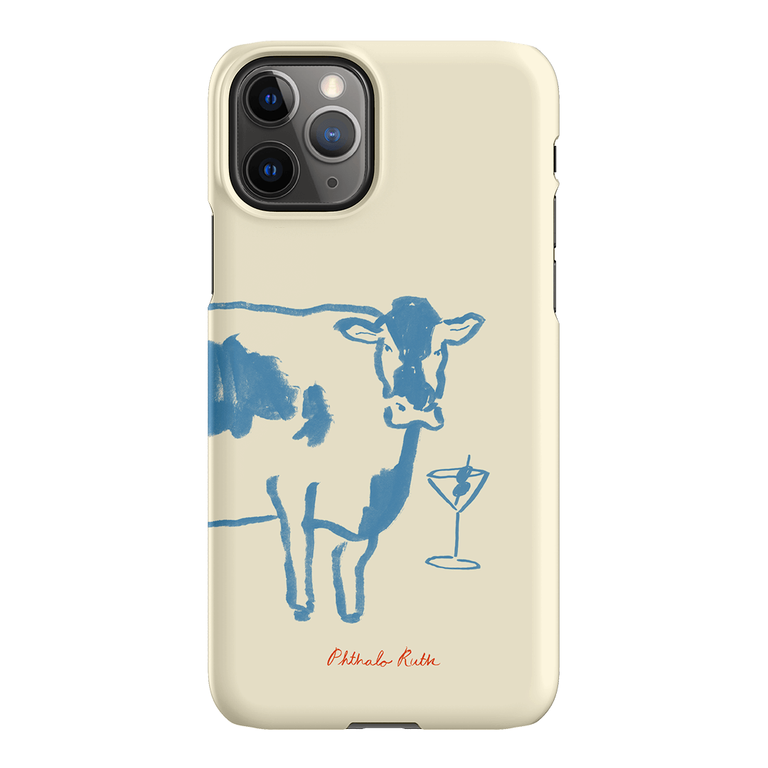 Mootini Blue Printed Phone Cases by Phthalo Ruth - The Dairy