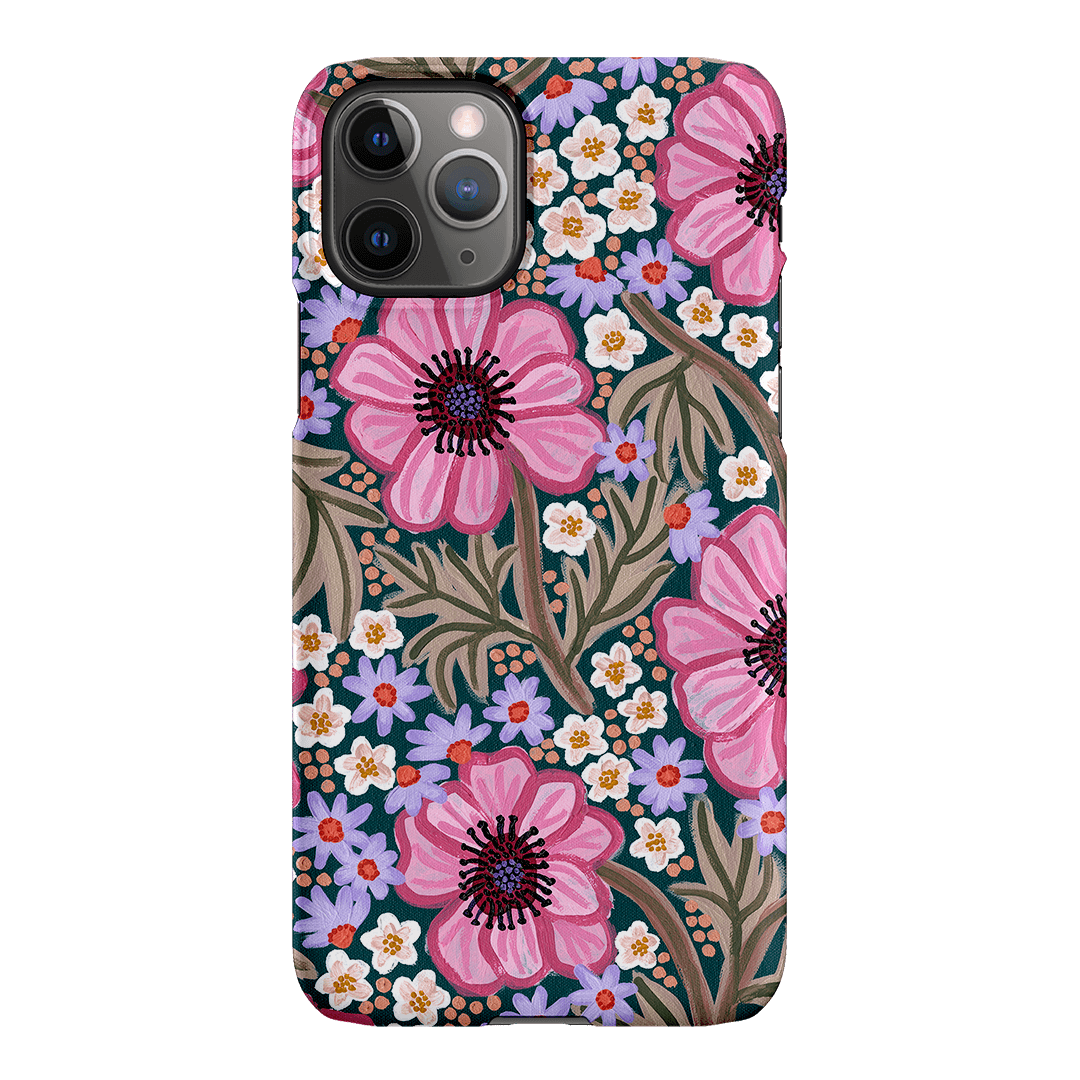 Pretty Poppies Printed Phone Cases iPhone 11 Pro Max / Snap by Amy Gibbs - The Dairy