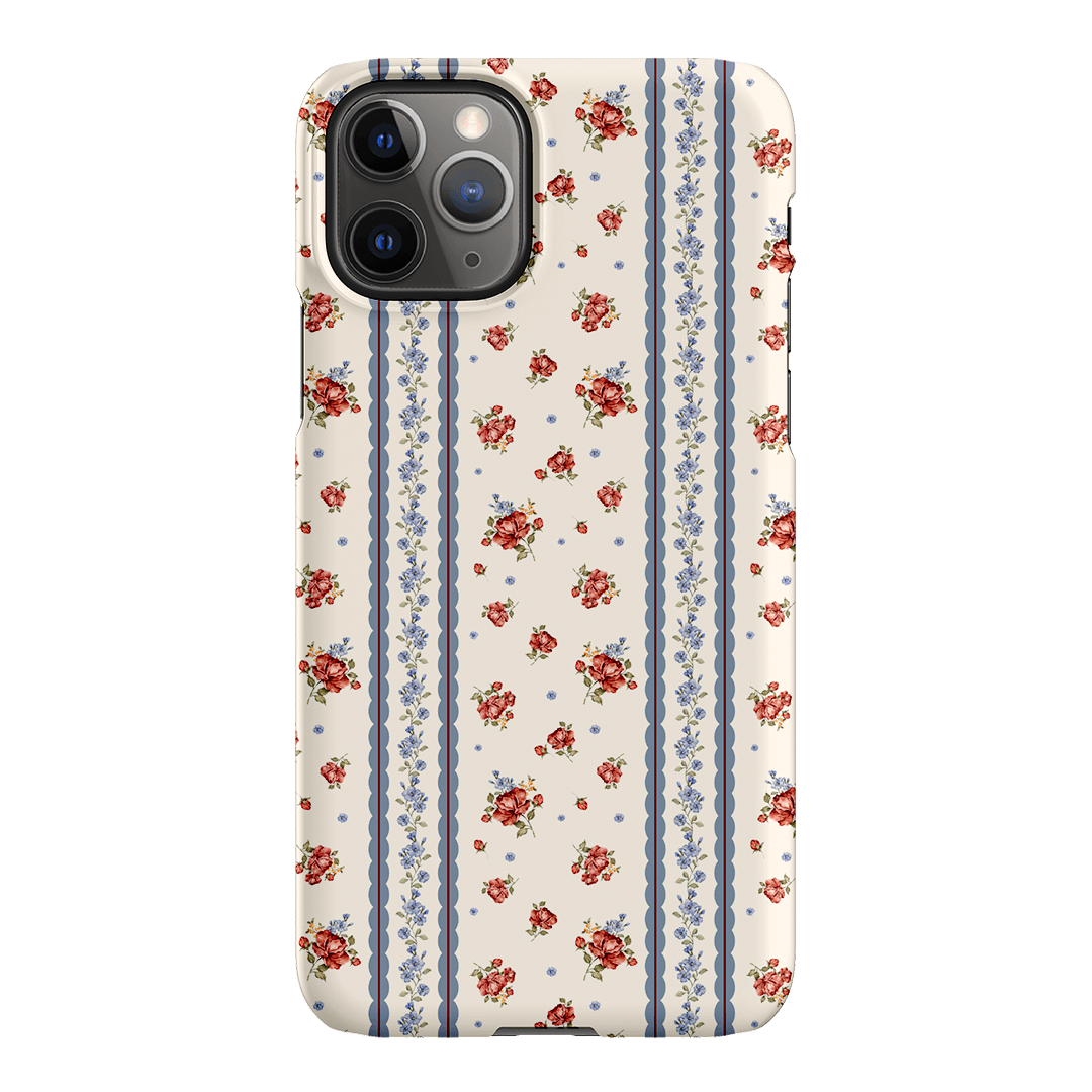 Rose Stripe Printed Phone Cases iPhone 11 Pro Max / Snap by Kasiags Art - The Dairy