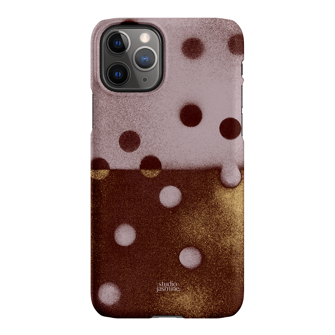 Rust Polka Dot Printed Phone Cases iPhone 11 Pro Max / Snap by Jasmine Dowling - The Dairy