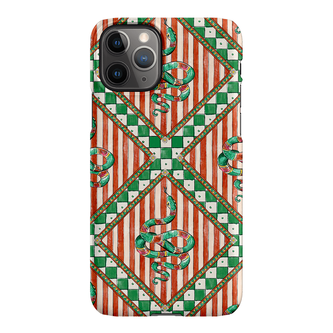 Serpent Printed Phone Cases iPhone 11 Pro Max / Snap by Fenton & Fenton - The Dairy