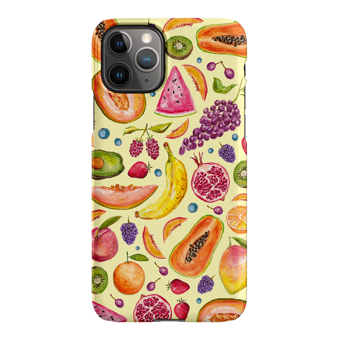 Tutti Fruitti Printed Phone Cases iPhone 11 Pro Max / Snap by BG. Studio - The Dairy