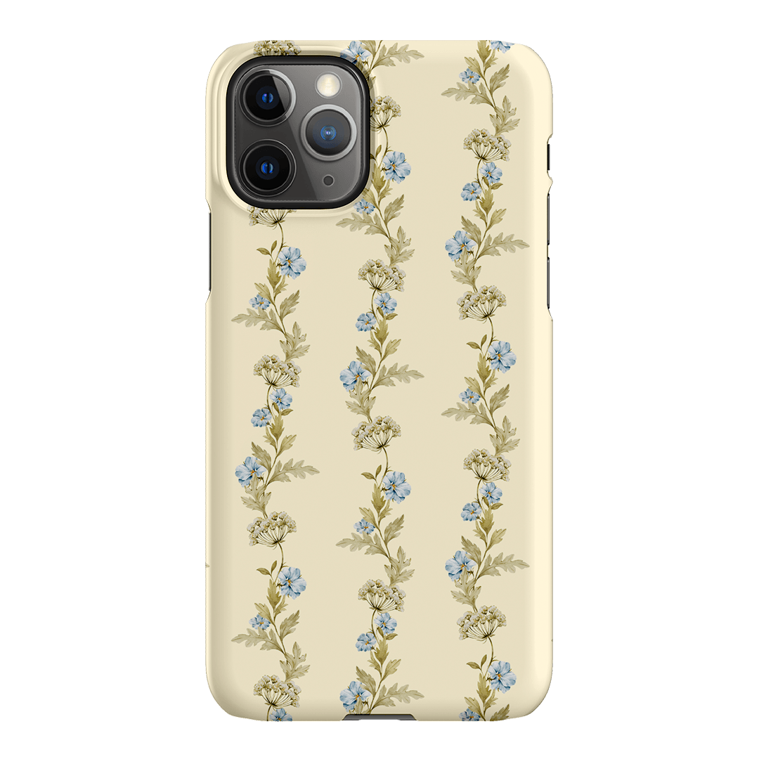 Wildflower Vine Printed Phone Cases iPhone 11 Pro Max / Snap by Kasiags Art - The Dairy