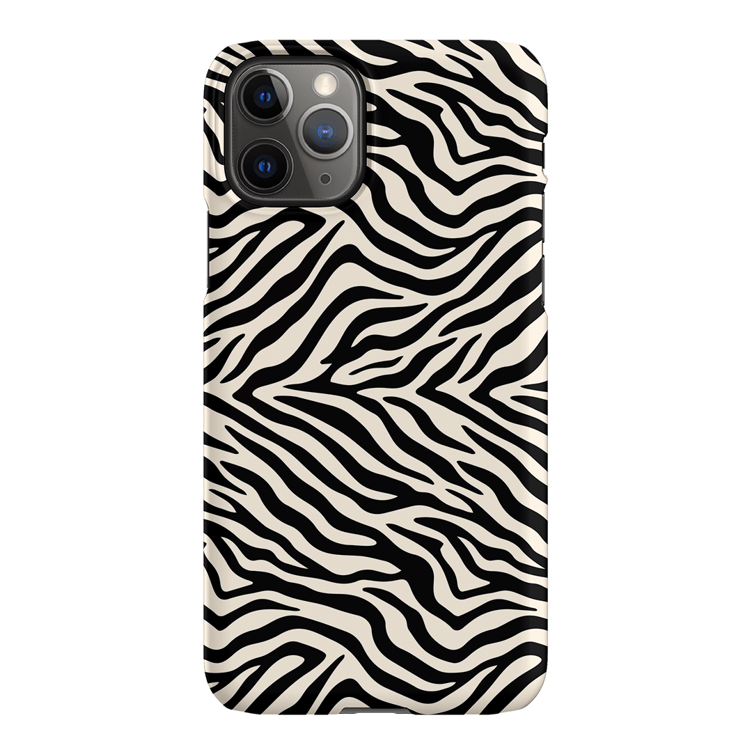 Zebra Ink Printed Phone Cases iPhone 11 Pro Max / Snap by The Dairy - The Dairy