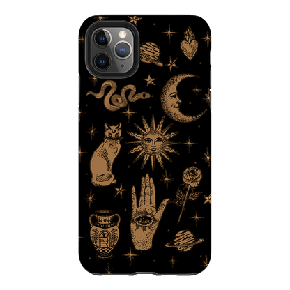 Astro Flash Noir Printed Phone Cases by Veronica Tucker - The Dairy