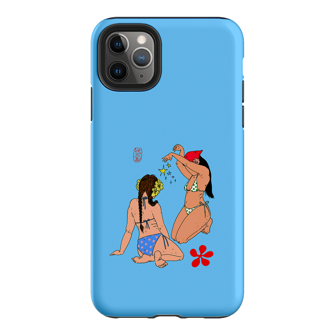 Babe Magic Blue Printed Phone Cases iPhone 11 Pro Max / Armoured by Easty Beasty - The Dairy