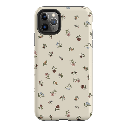 Butter Ditsy Printed Phone Cases iPhone 11 Pro Max / Armoured by Veronica Tucker - The Dairy