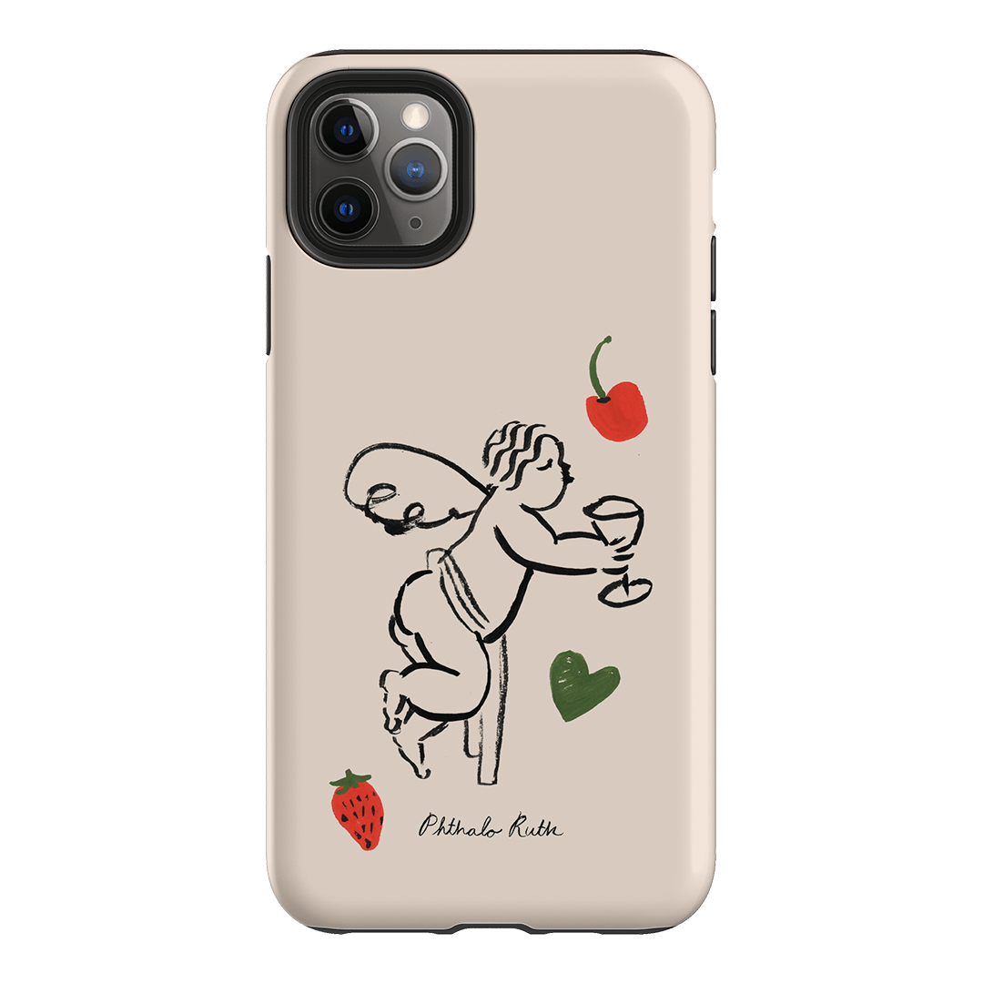 Cherub Printed Phone Cases iPhone 11 Pro Max / Armoured by Phthalo Ruth - The Dairy