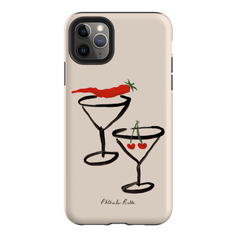 Chilli Cherry Printed Phone Cases by Phthalo Ruth - The Dairy