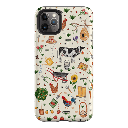 Farm Stay Printed Phone Cases iPhone 11 Pro Max / Armoured by BG. Studio - The Dairy
