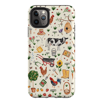 Farm Stay Printed Phone Cases iPhone 11 Pro Max / Armoured by BG. Studio - The Dairy
