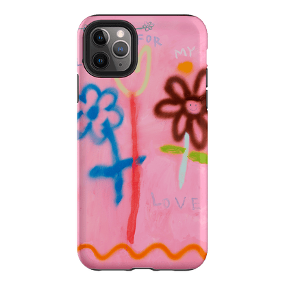 Flowers Printed Phone Cases iPhone 11 Pro Max / Armoured by Kate Eliza - The Dairy
