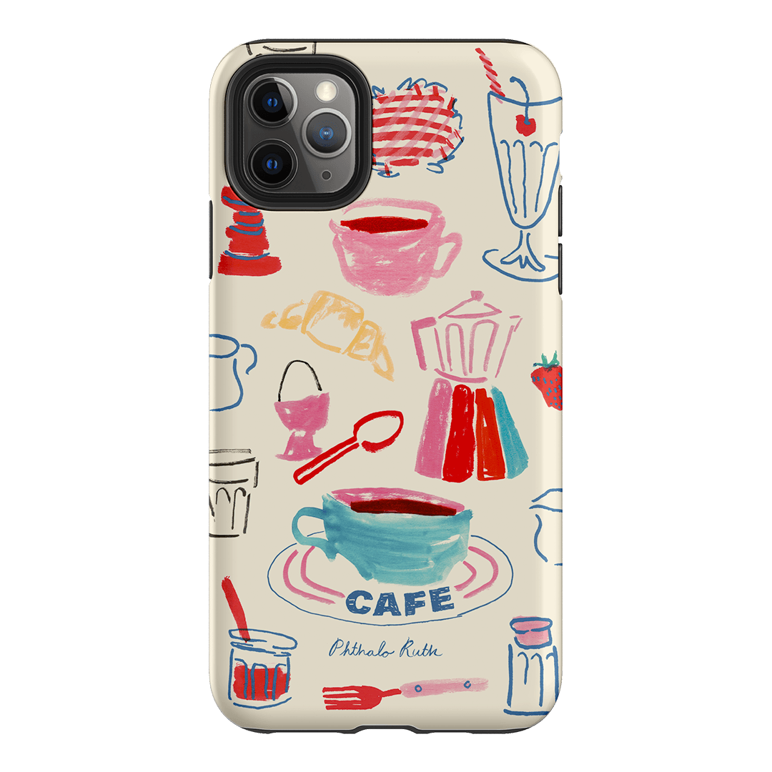 Home Cafe Printed Phone Cases iPhone 11 Pro Max / Armoured by Phthalo Ruth - The Dairy