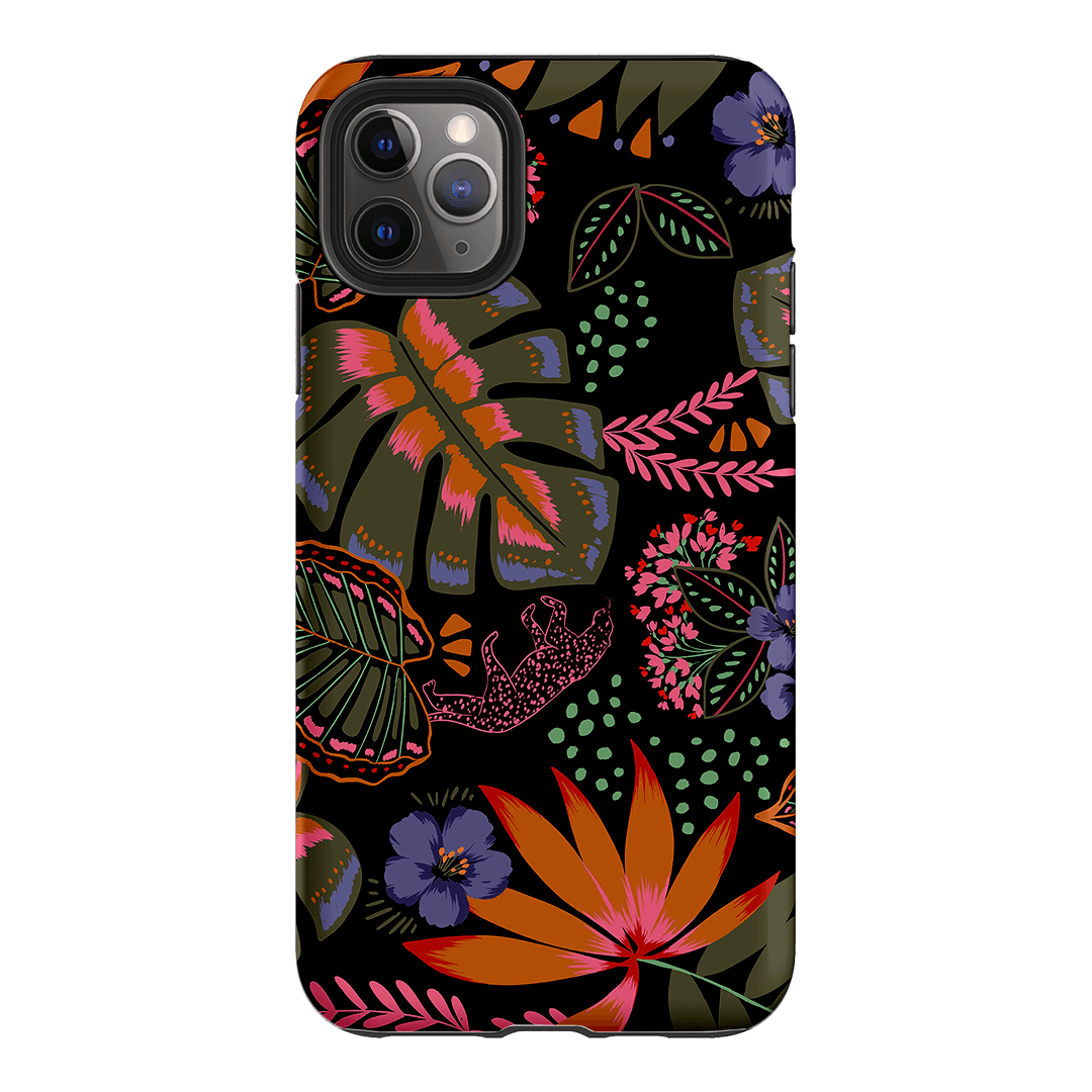 Jungle Leopard Printed Phone Cases iPhone 11 Pro Max / Armoured by Charlie Taylor - The Dairy
