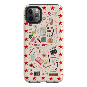 Just A Girl Printed Phone Cases iPhone 11 Pro Max / Armoured by BG. Studio - The Dairy