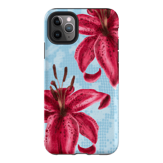 Lillies Printed Phone Cases iPhone 11 Pro Max / Armoured by Sally Hungerford - The Dairy