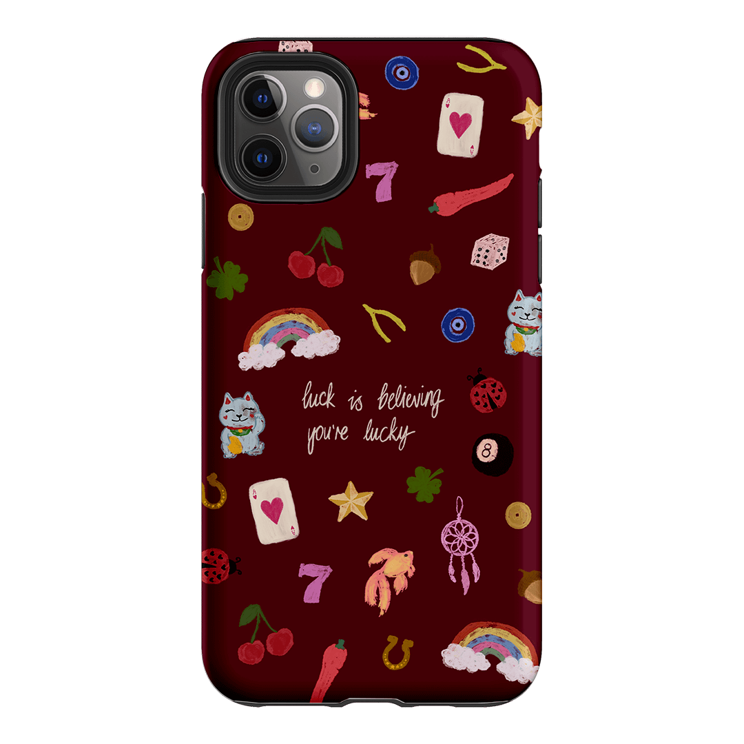Lucky Printed Phone Cases iPhone 11 Pro Max / Armoured by Amy Gibbs - The Dairy