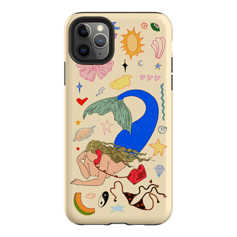 Mermaid Salad Cream Printed Phone Cases iPhone 11 Pro Max / Armoured by Easty Beasty - The Dairy