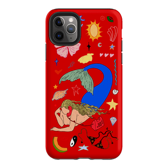 Mermaid Salad Scarlet Printed Phone Cases iPhone 11 Pro Max / Armoured by Easty Beasty - The Dairy