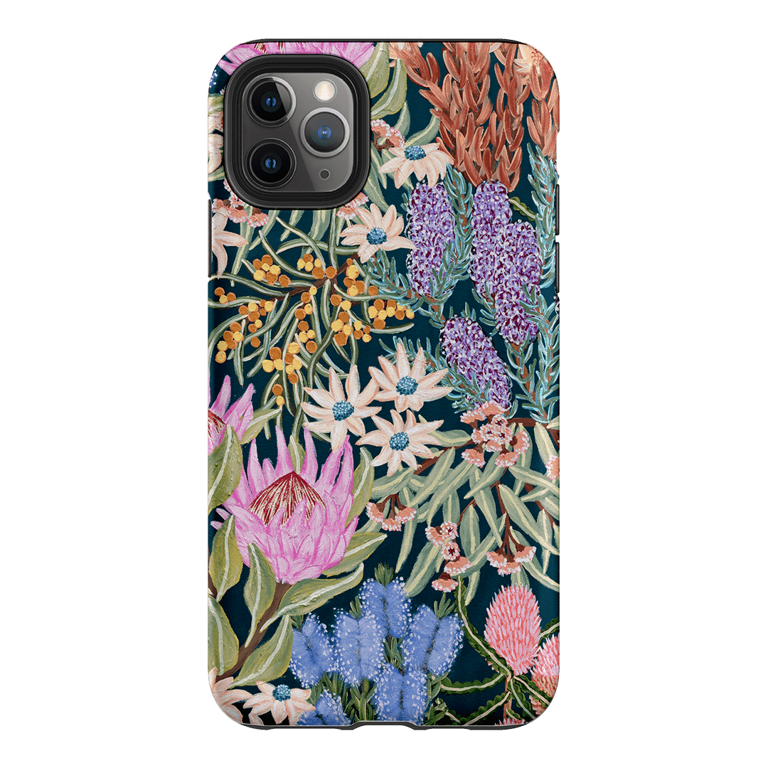 Moonlit Floral Printed Phone Cases iPhone 11 Pro Max / Armoured by Amy Gibbs - The Dairy