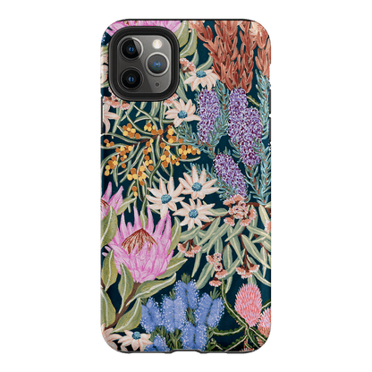 Moonlit Floral Printed Phone Cases iPhone 11 Pro Max / Armoured by Amy Gibbs - The Dairy
