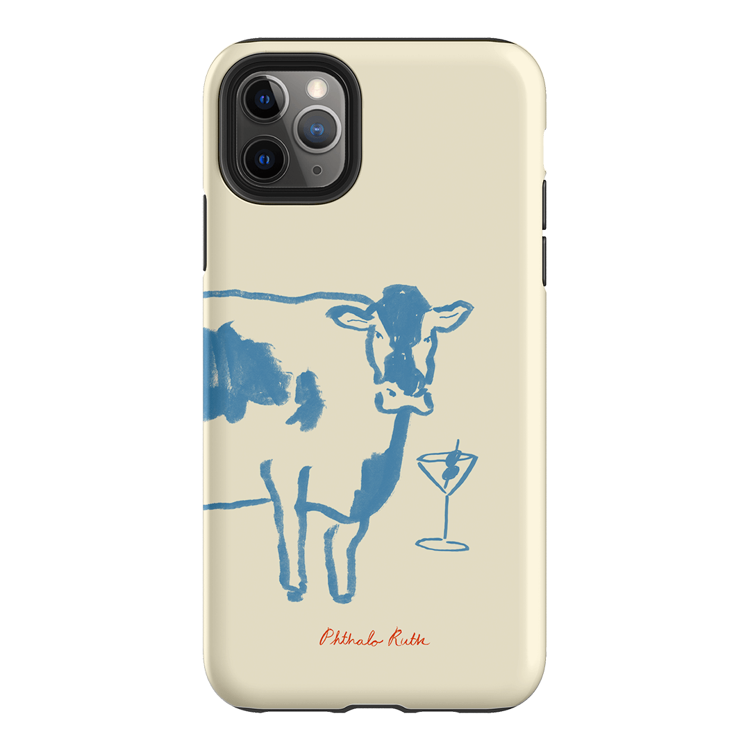 Mootini Blue Printed Phone Cases by Phthalo Ruth - The Dairy