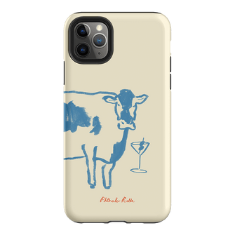 Mootini Blue Printed Phone Cases by Phthalo Ruth - The Dairy