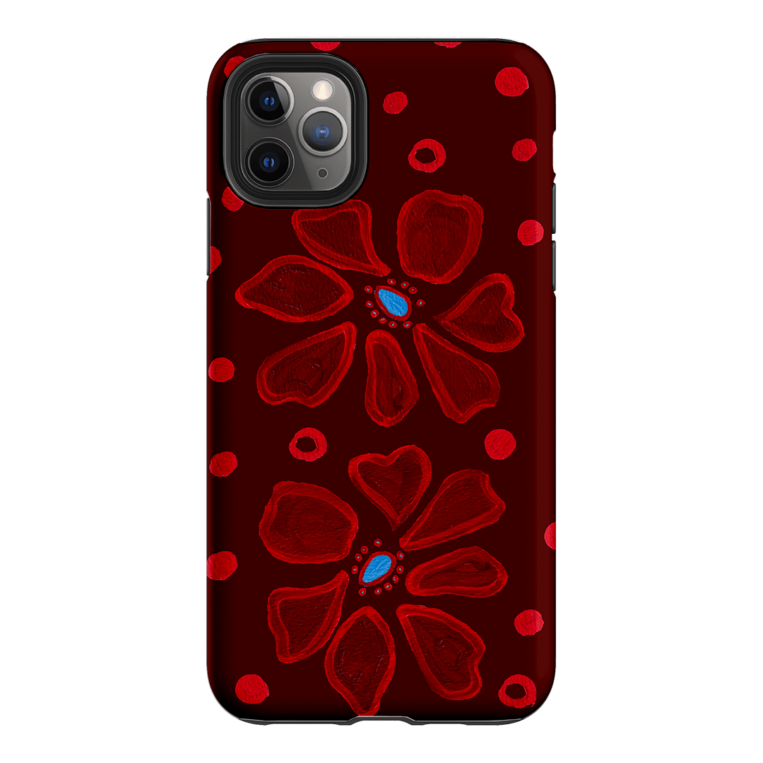 Painted Petal Rouge Printed Phone Cases iPhone 11 Pro Max / Armoured by BG. Studio - The Dairy