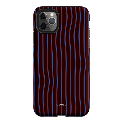 Panama Burgundy Printed Phone Cases iPhone 11 Pro Max / Armoured by Apero - The Dairy