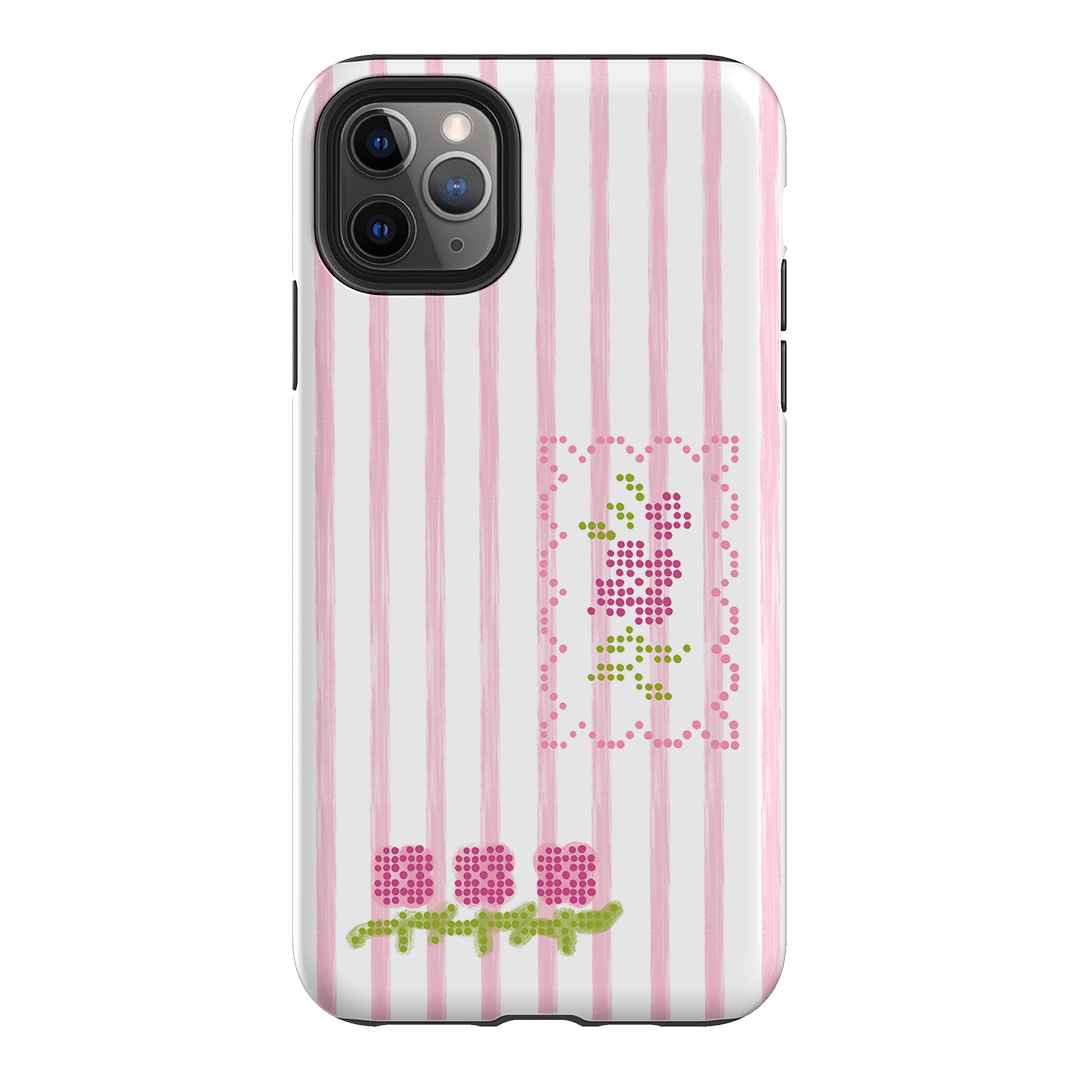 Patchwork Pink Printed Phone Cases iPhone 11 Pro Max / Armoured by Kayla Carr - The Dairy