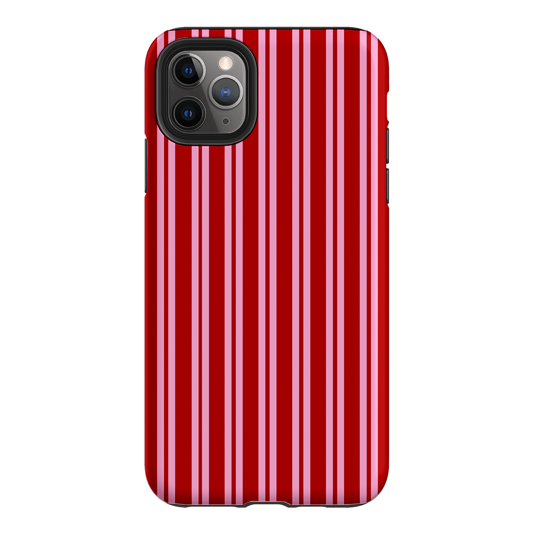 Punch Stripes Printed Phone Cases iPhone 11 Pro Max / Armoured by The Dairy - The Dairy