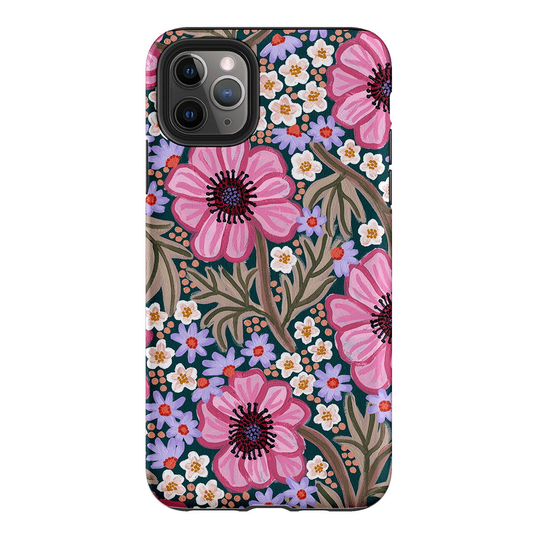 Pretty Poppies Printed Phone Cases iPhone 11 Pro Max / Armoured by Amy Gibbs - The Dairy