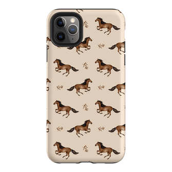 Running Horse Printed Phone Cases iPhone 11 Pro Max / Armoured by Kasiags Art - The Dairy