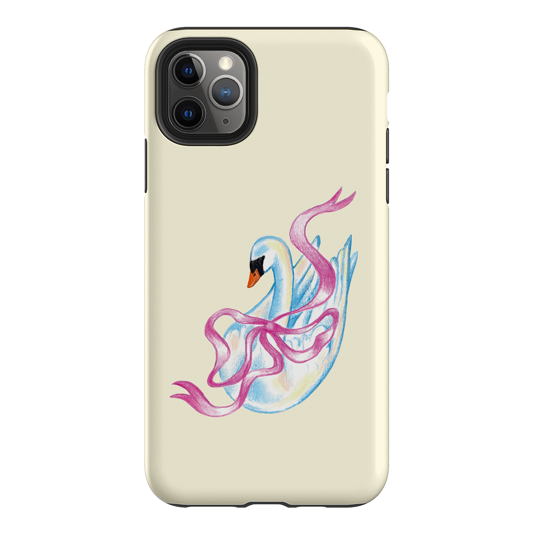 Satin Swan Printed Phone Cases iPhone 11 Pro Max / Armoured by Femke Studio - The Dairy