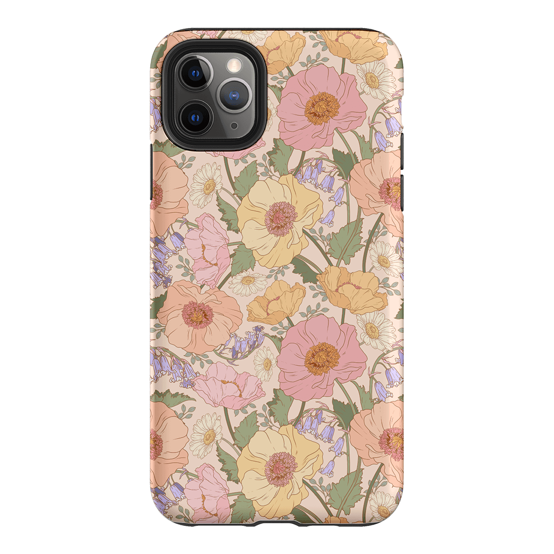Spring Poppy Printed Phone Cases iPhone 11 Pro Max / Armoured by Kasiags Art - The Dairy