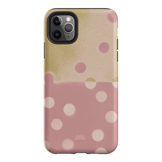 Strawberry Polka Dot Printed Phone Cases iPhone 11 Pro Max / Armoured by Jasmine Dowling - The Dairy
