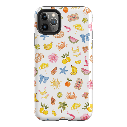 Summer Icons Printed Phone Cases iPhone 11 Pro Max / Armoured by Cass Deller - The Dairy