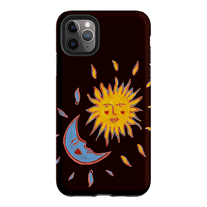 Sun & Moon Plum Printed Phone Cases iPhone 11 Pro Max / Armoured by BG. Studio - The Dairy