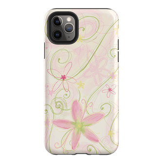 Swirl Pink Printed Phone Cases iPhone 11 Pro Max / Armoured by Kayla Carr - The Dairy