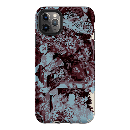 Tippi Blue Printed Phone Cases iPhone 11 Pro Max / Armoured by Desmond & Dempsey - The Dairy