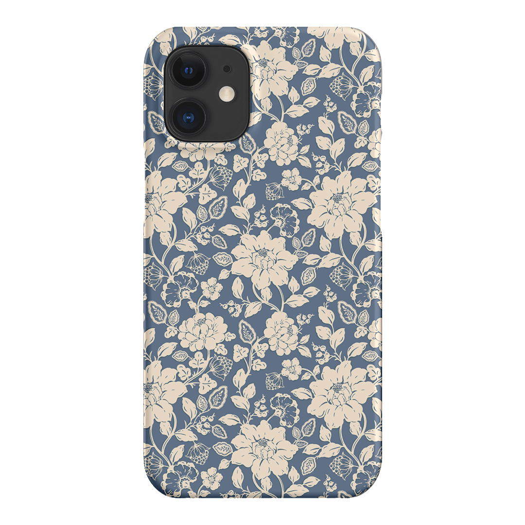 Blue Garden Printed Phone Cases iPhone 12 / Snap by Kasiags Art - The Dairy