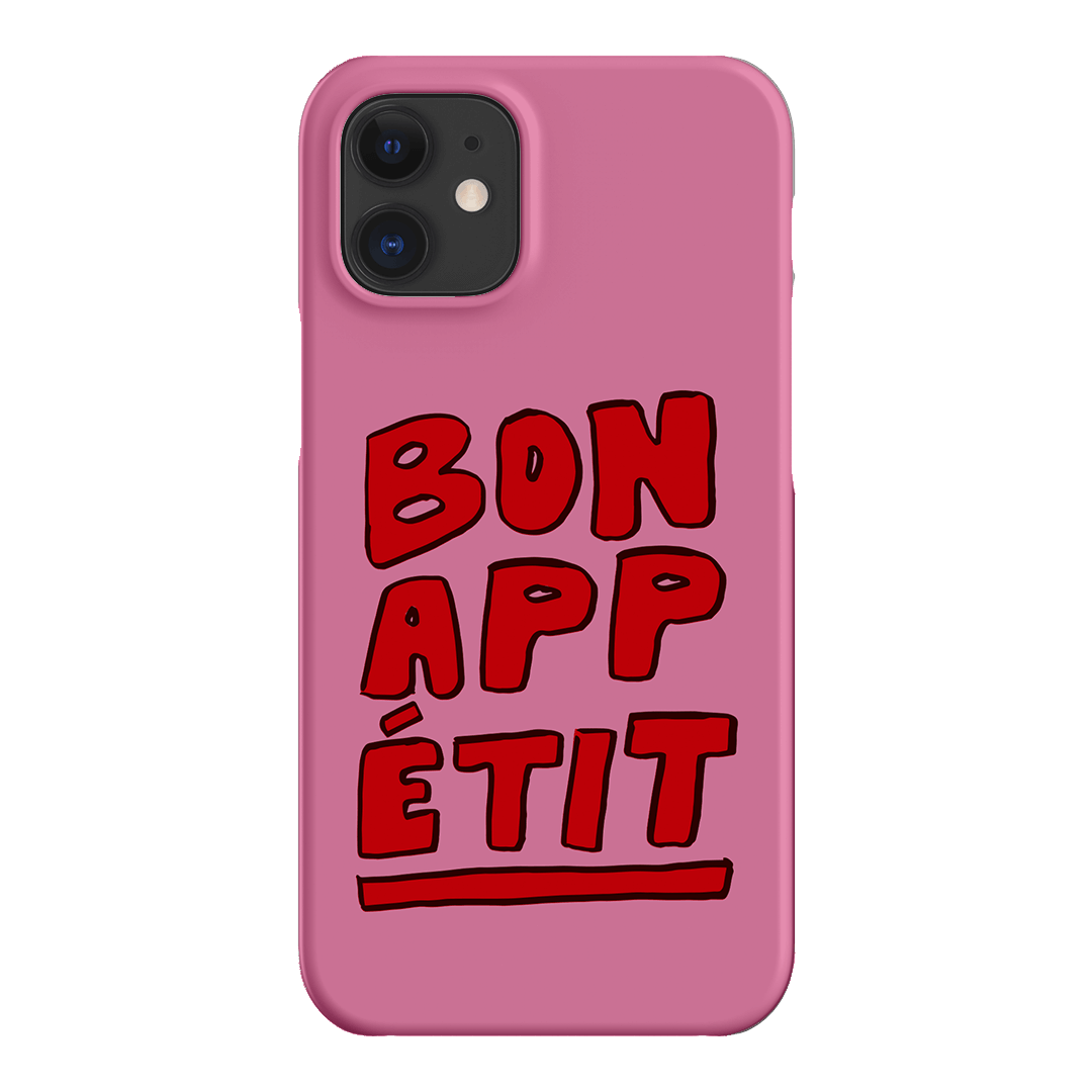 Bon Appetit Red Printed Phone Cases iPhone 12 / Snap by The Dairy - The Dairy