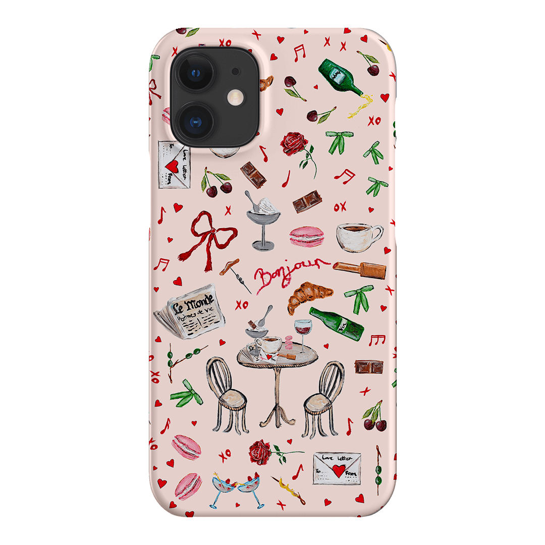 Bonjour Printed Phone Cases iPhone 12 / Snap by BG. Studio - The Dairy