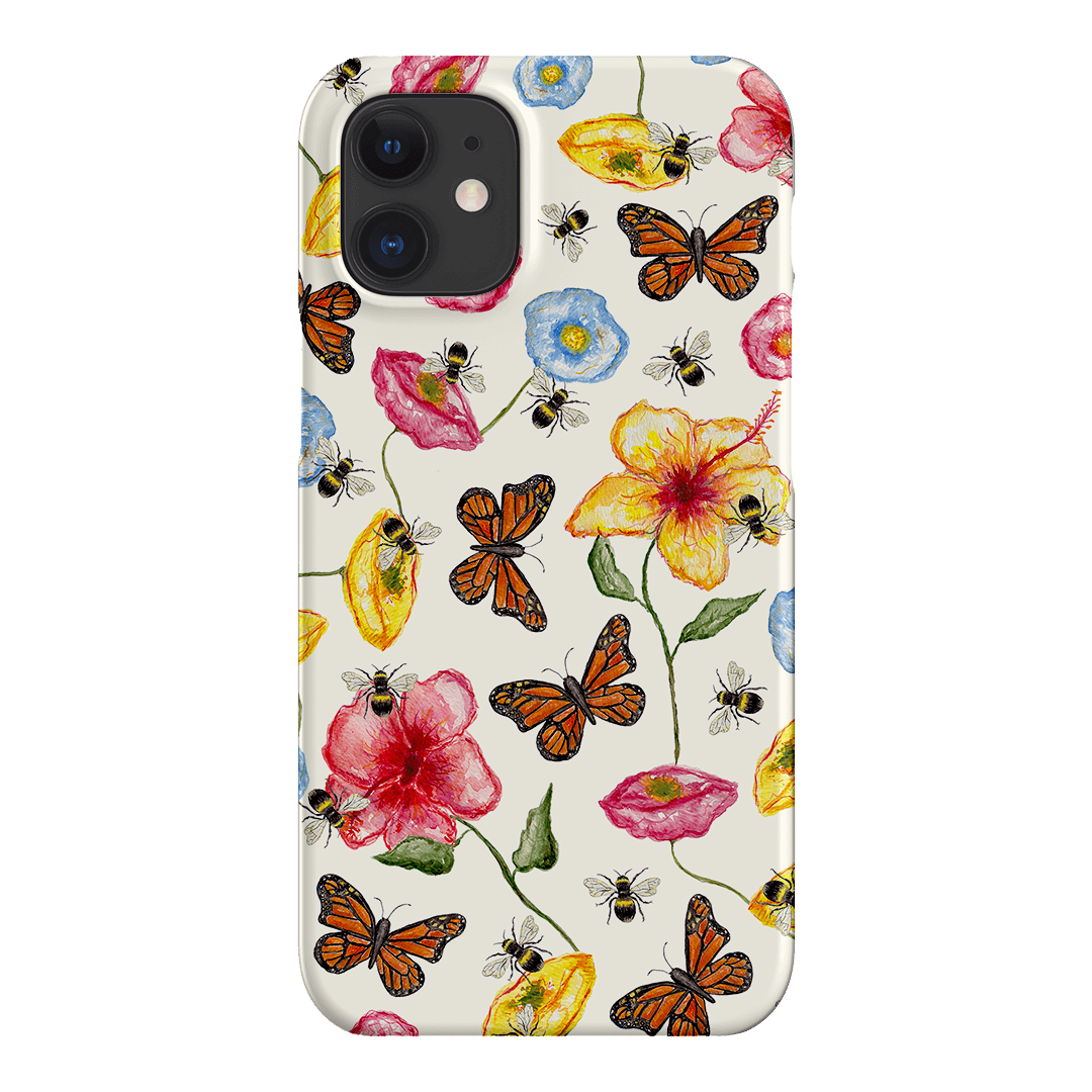 Butterflies & Bees Printed Phone Cases iPhone 12 / Snap by BG. Studio - The Dairy