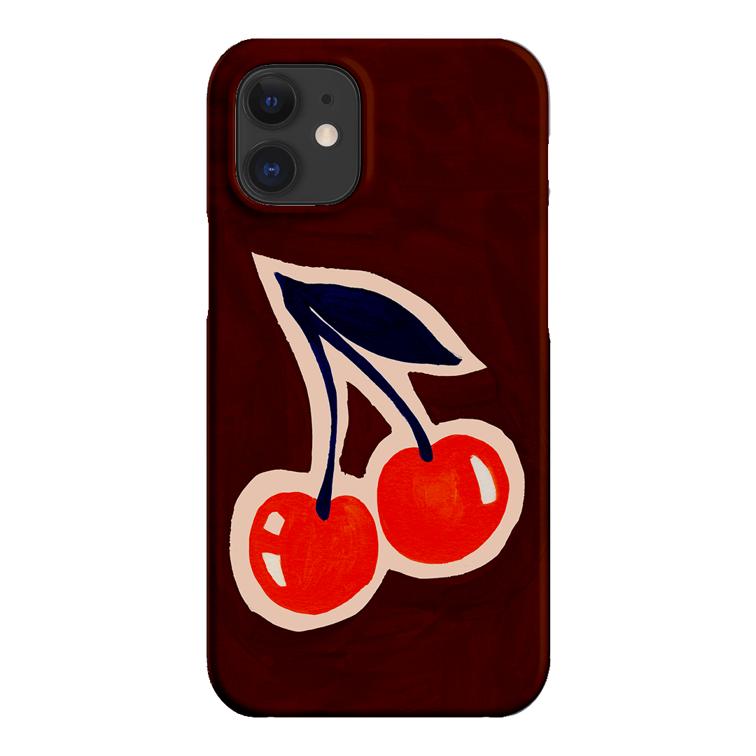 Cherries Printed Phone Cases iPhone 12 / Snap by Studio Bon - The Dairy