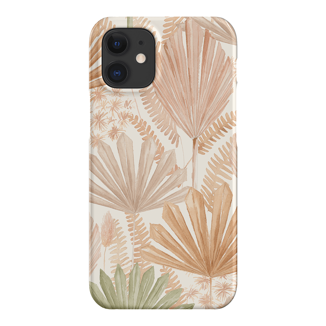 Golden Palm Printed Phone Cases iPhone 12 / Snap by Cass Deller - The Dairy