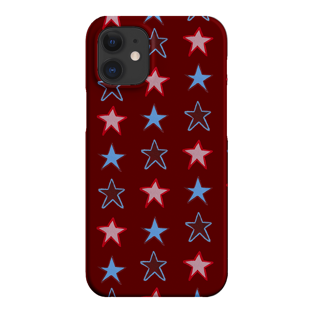Lucky Stars Rouge Printed Phone Cases iPhone 12 / Snap by BG. Studio - The Dairy
